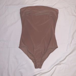 Skin color body suit